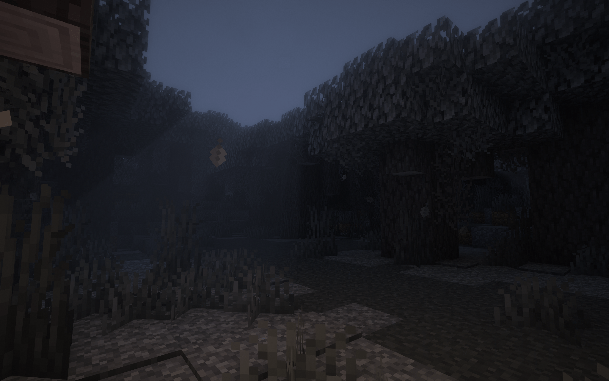 Exploring the Pale Forest biome